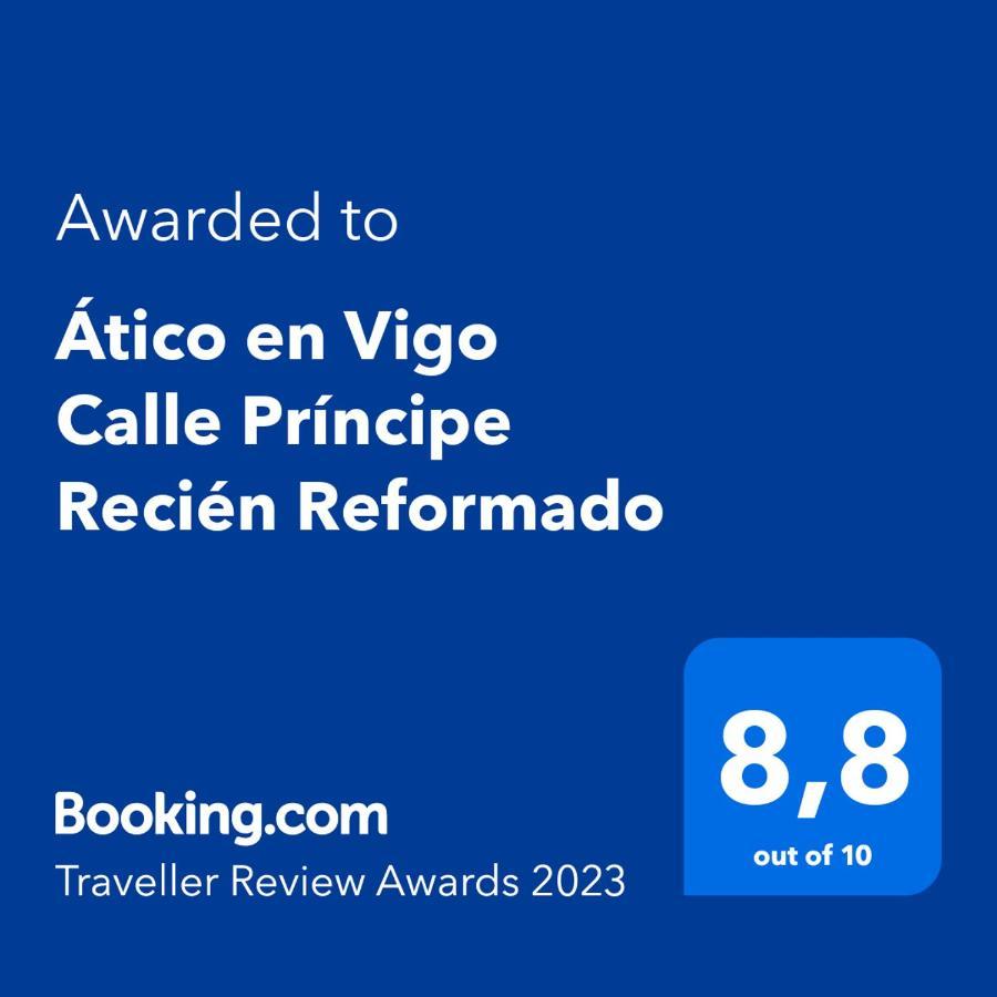 Atico En Vigo Calle Principe Recien Reformado Apartman Kültér fotó